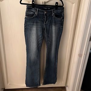 Express Jeans- Barely Boot Stella Low Rise